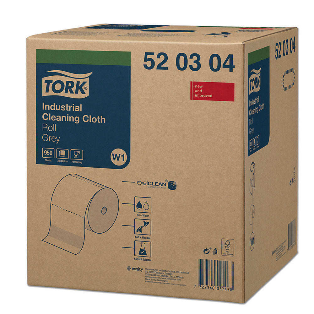 Tork lavete industriale pentru curățare, 950 porții/rolă, 361m