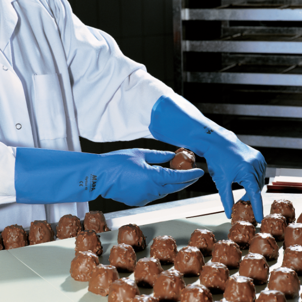 Mănuși protecție chimică Mapa Ultranitril 472