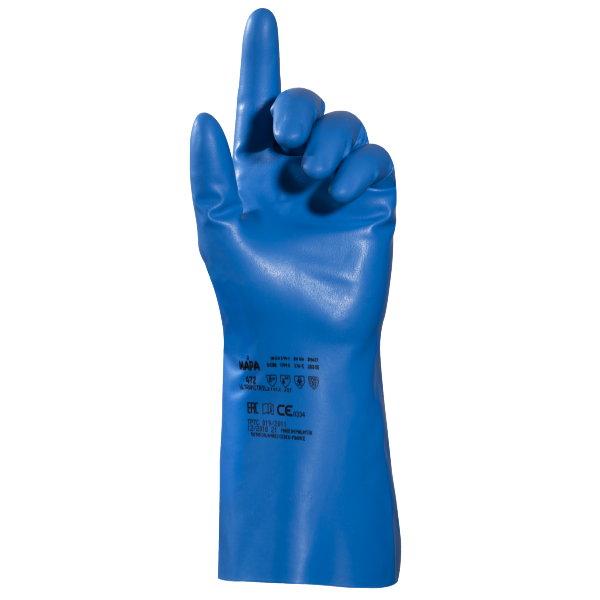 Mănuși protecție chimică Mapa Ultranitril 472