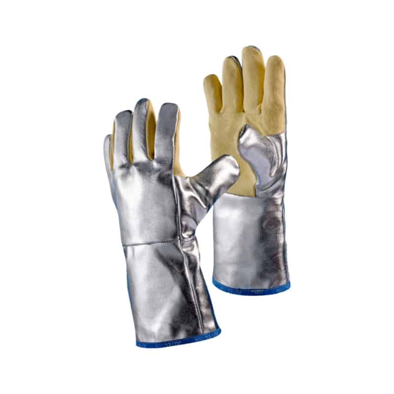 Strat aluminizat pentru protectie impotriva caldurii radiante la manusile JUTEC H115A238-W2 disponibile la Bunzl Romania