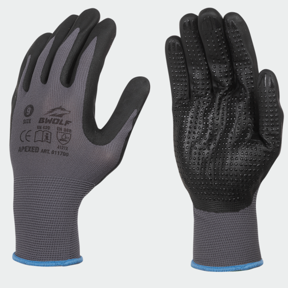 Mănuși de protecție cu picouri Bwolf Apexed
