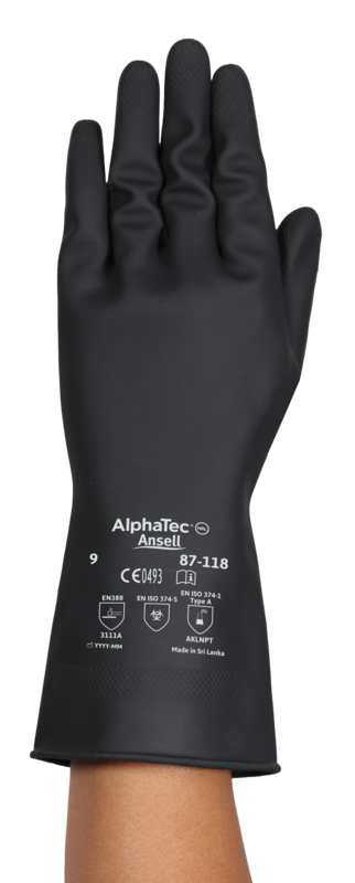 Mănuși de protecție Ansell AlphaTec 87-118