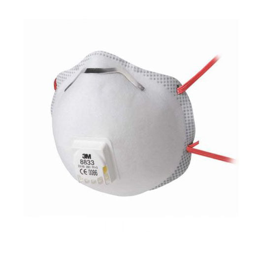 Mască de protecție respiratorie 3M 8833 FFP3 cu supapă