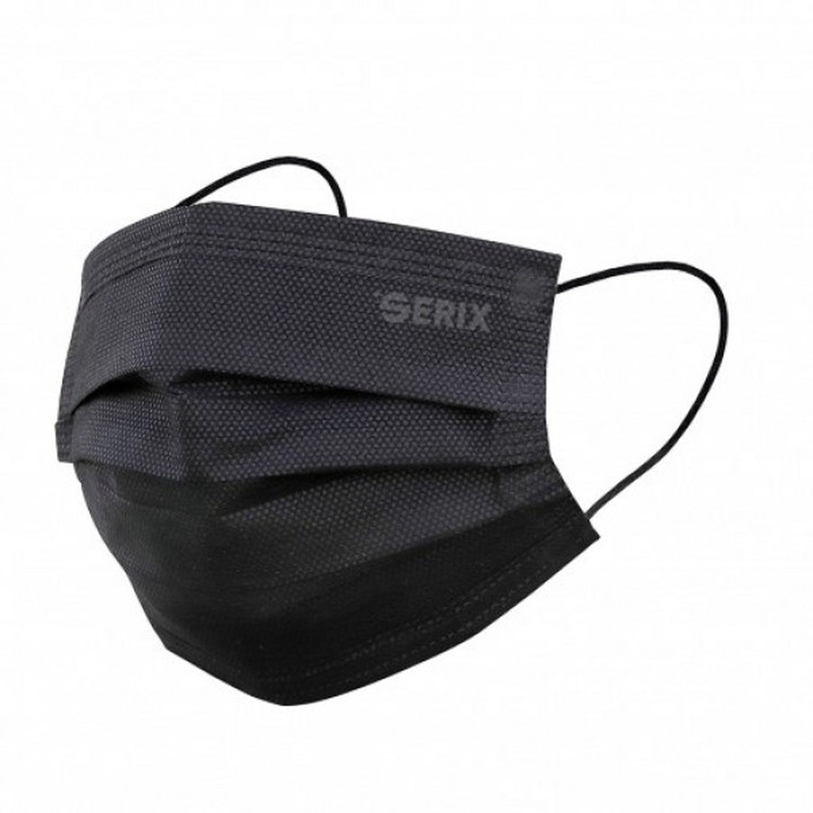 Set 50 Măști Medicale Tip IIR 4 Straturi Negre