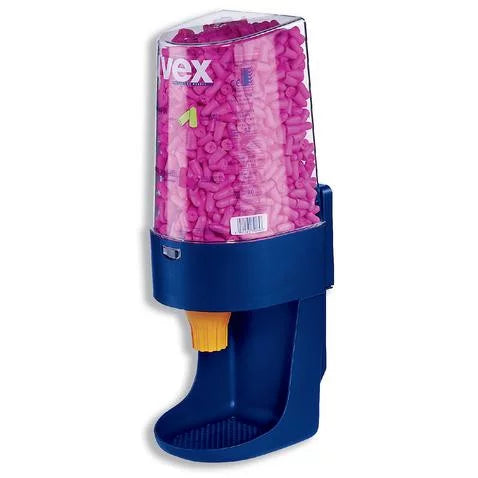 Dispenser de perete pentru antifoane interne Uvex „one 2 click” 2112000 , cu dozare controlată