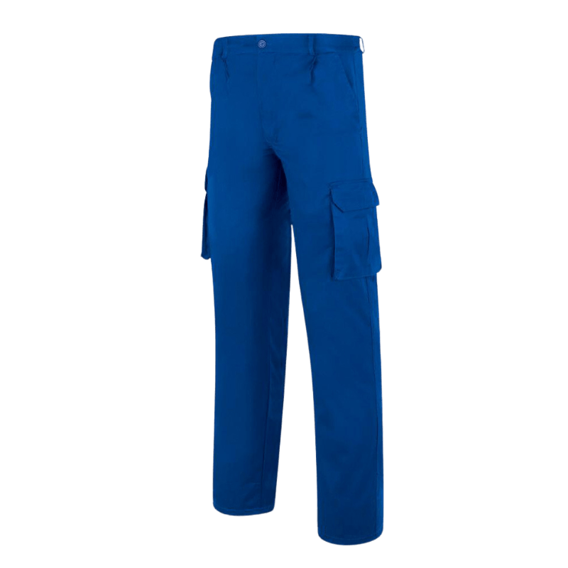 Pantaloni de lucru Marca Topline 100% bumbac albastru