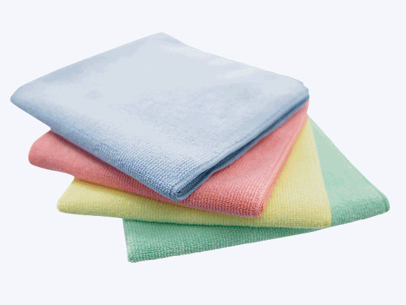 Vileda MicroTuff Plus, lavetă microfibră robustă 38 x 40 cm, albastră