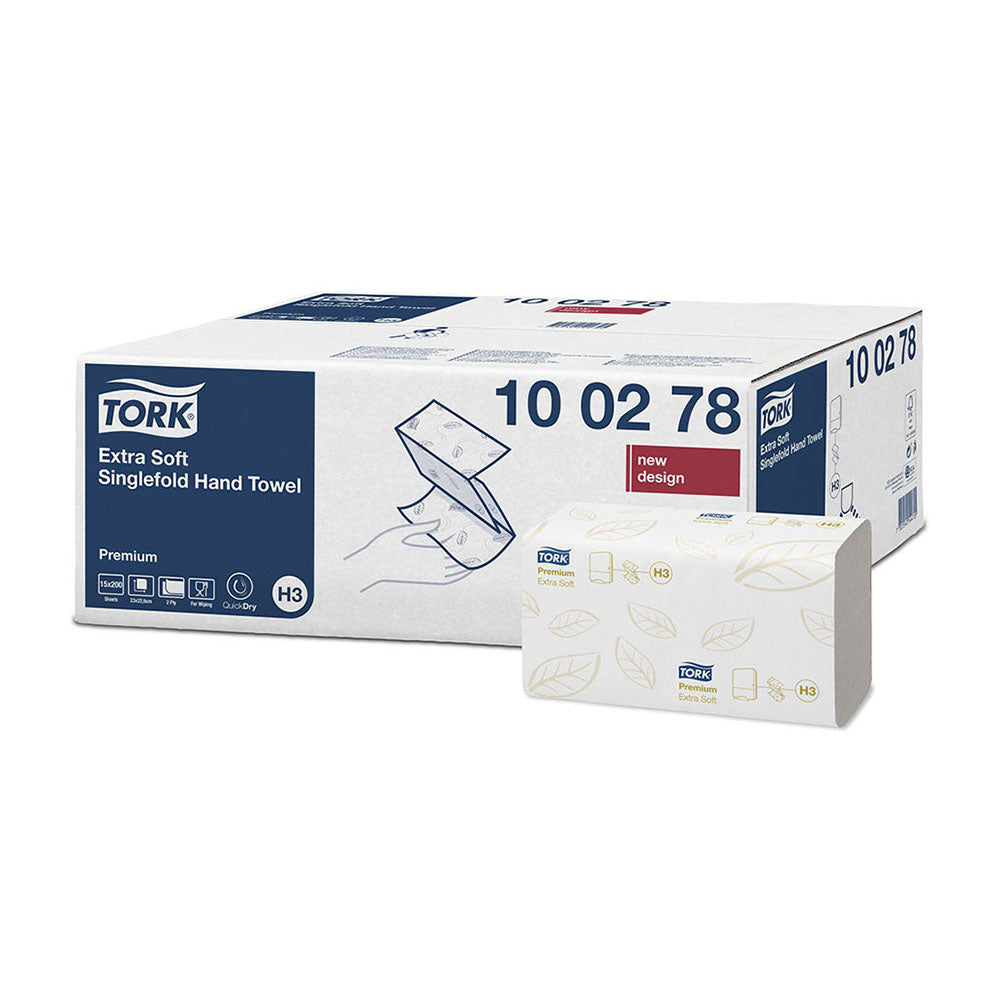 Prosoape pliate de hârtie Tork, 200 foi/pachet