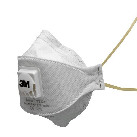 Mască de protecție respiratorie 3M Aura 9312+ FFP1 cu supapă