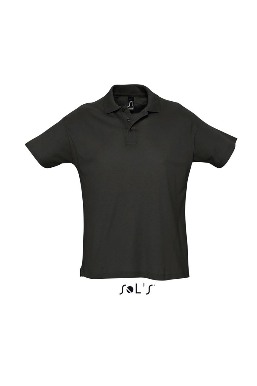 Tricou Polo SOL'S SO11342 SUMMER II Bărbați Negru