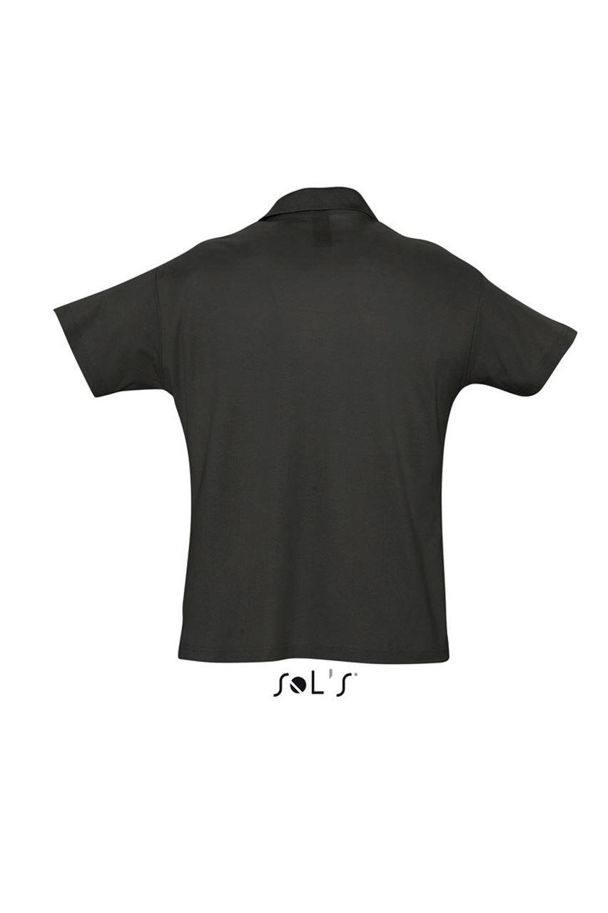 Tricou Polo SOL'S SO11342 SUMMER II Bărbați Negru
