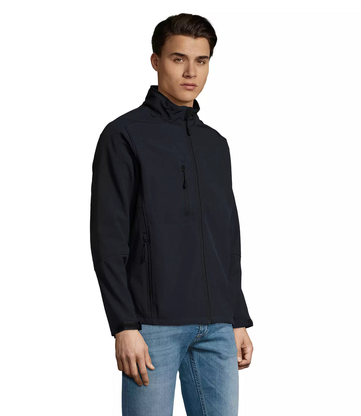 Jachetă SOL’S Relax Soft-Shell Jacket abbys blue impermeabilă moderna