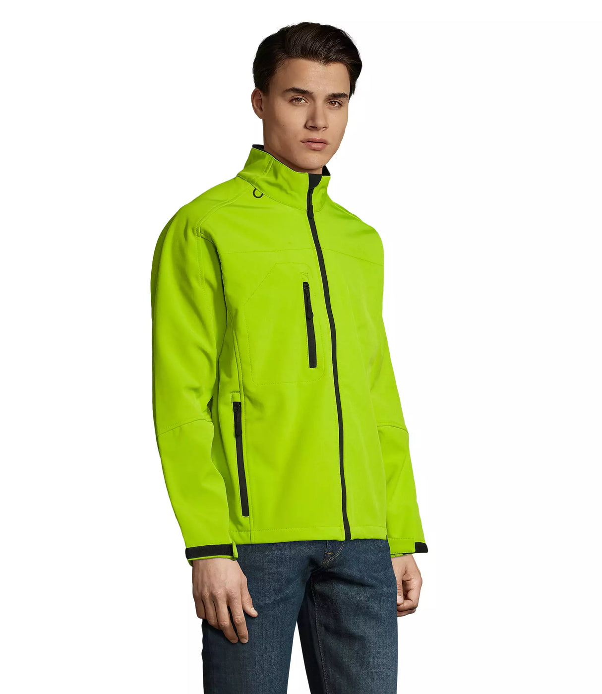 Jachetă SOL’S Relax Absinthe Green soft-shell