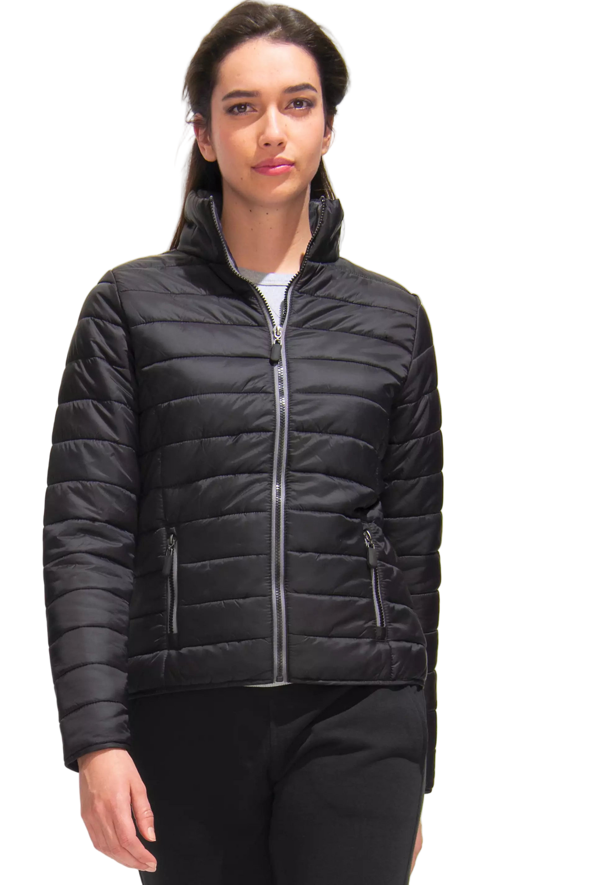 Jachetă femei SOL’S Ride Black