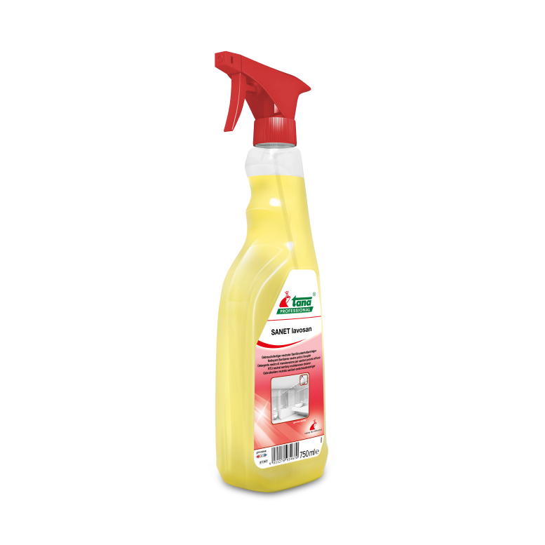 SANET lavosan - Detergent cu pH neutru pentru curățarea zilnică a spațiilor sanitare gata de utilizare 750ml