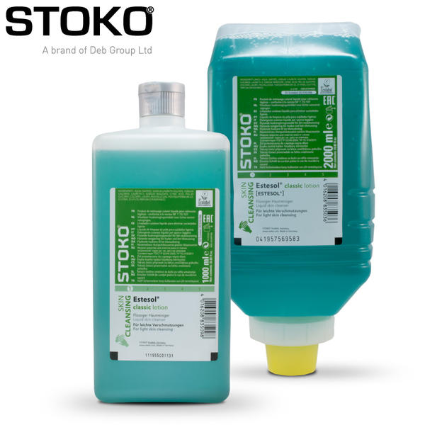 Estesol - Loțiune de curățare a mâinilor pentru îndepărtarea prafului și murdăriei industriale 2L