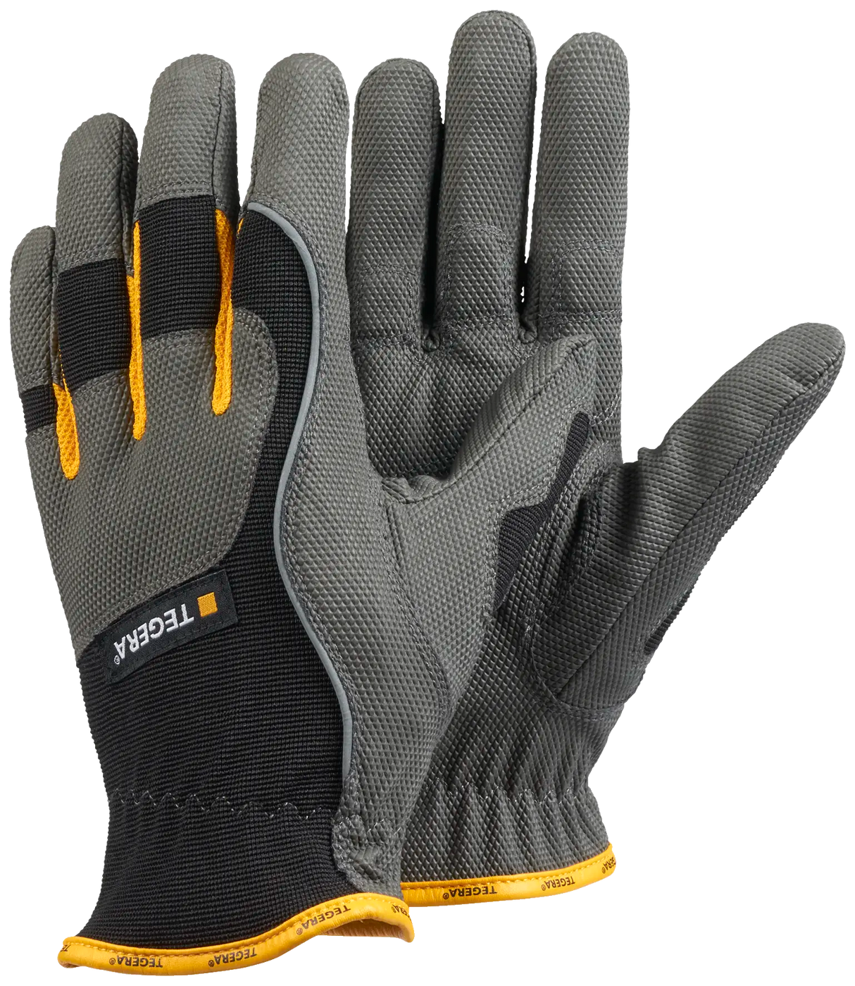 Mănuși de protecție Tegera Pro 9125 negru, gri, galben, pereche