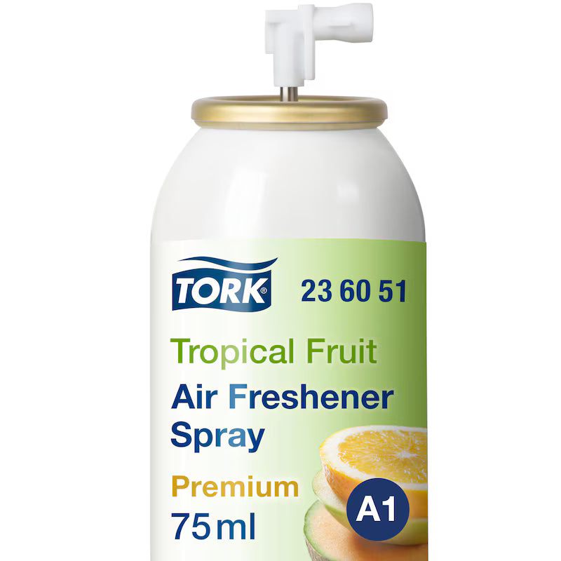 Tork spray odorizant, cu aromă de fructe tropicale 75ml