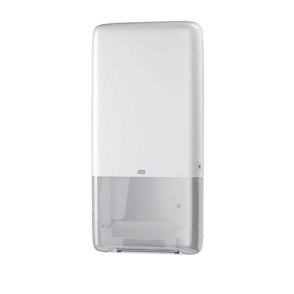 Dispenser de prosoape pentru mâini Tork PeakServe Continuous, alb