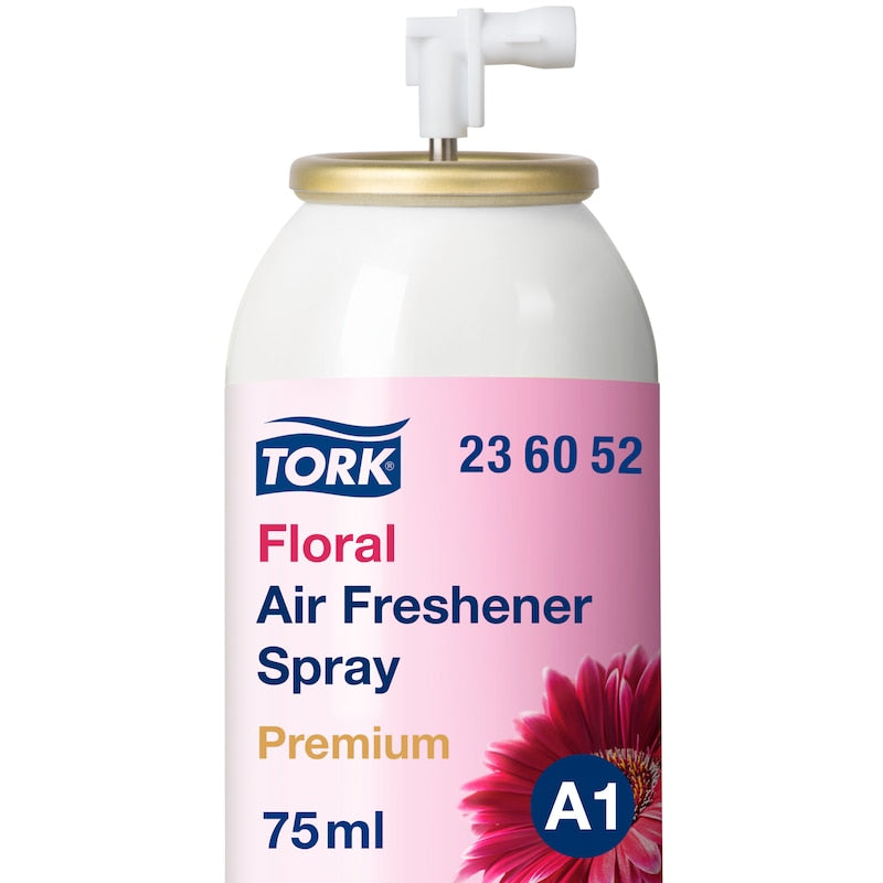 Tork spray odorizant, cu aromă florală, 75ml