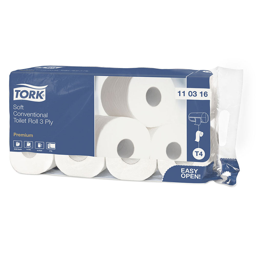 Tork hârtie igienică rolă convențională Soft Premium, 27.5m