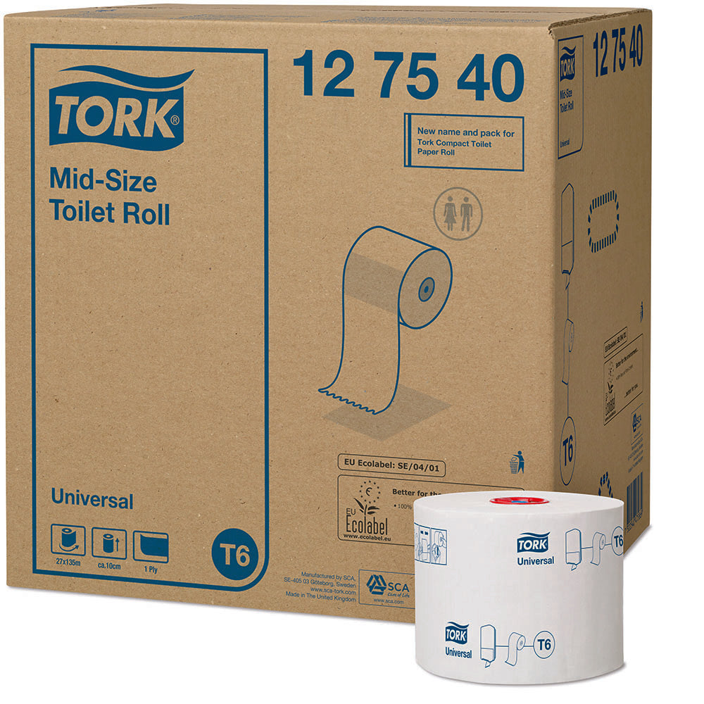 Tork hârtie igienică rolă dimensiune medie, universală, 135m