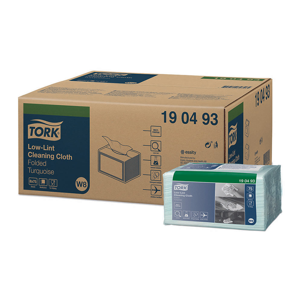 Lavete pentru curățare Tork Low-Lint, 75 bucăți/pachet