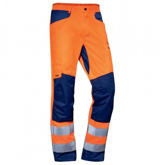 Pantaloni de lucru uvex suXXeed high-vis portocaliu vizibilitate ridicată