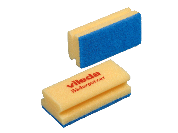 Burete de curățare albastru textură delicată 150mm x 70mm