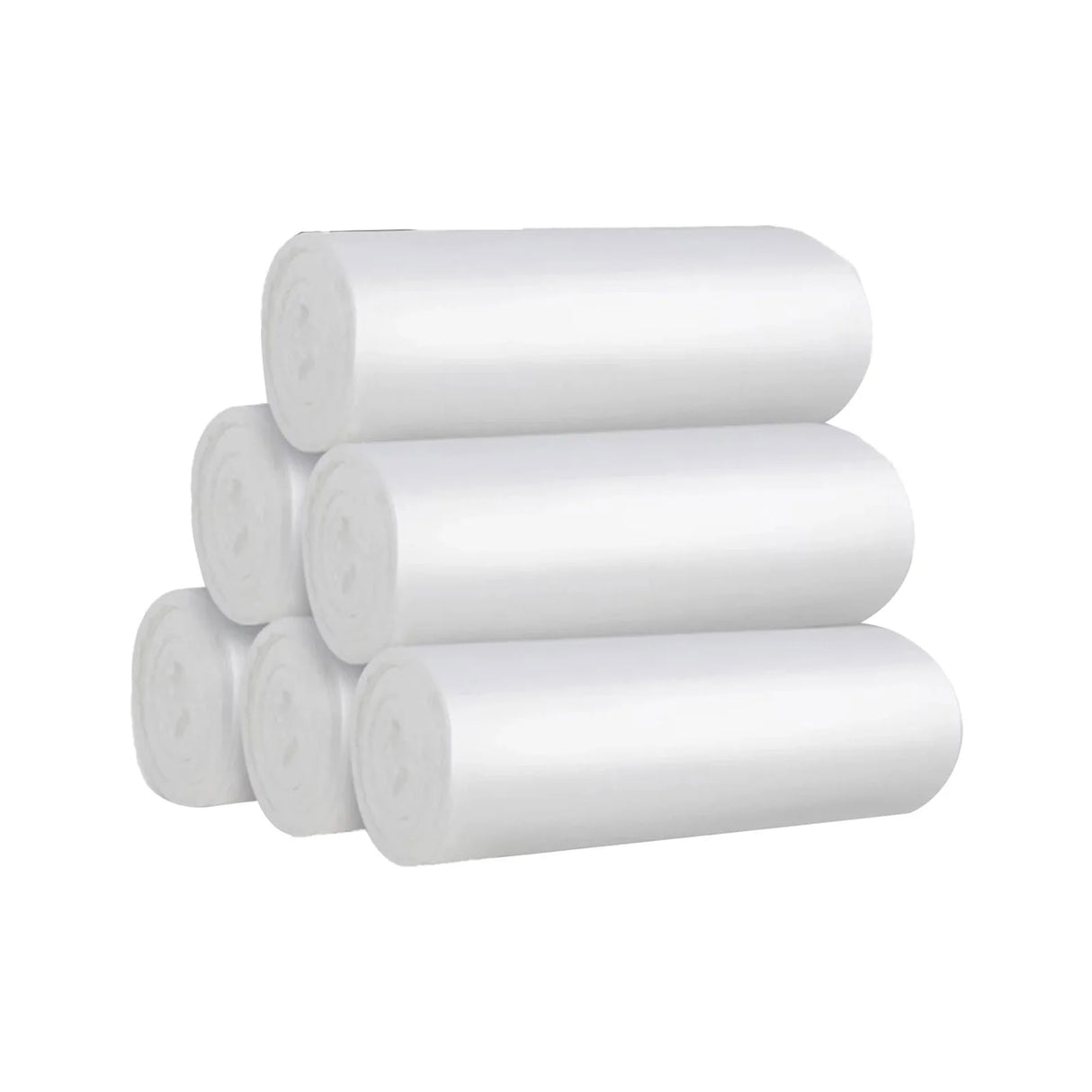 Saci menajeri rezistenți transparenți 120L 10 buc/ rolă