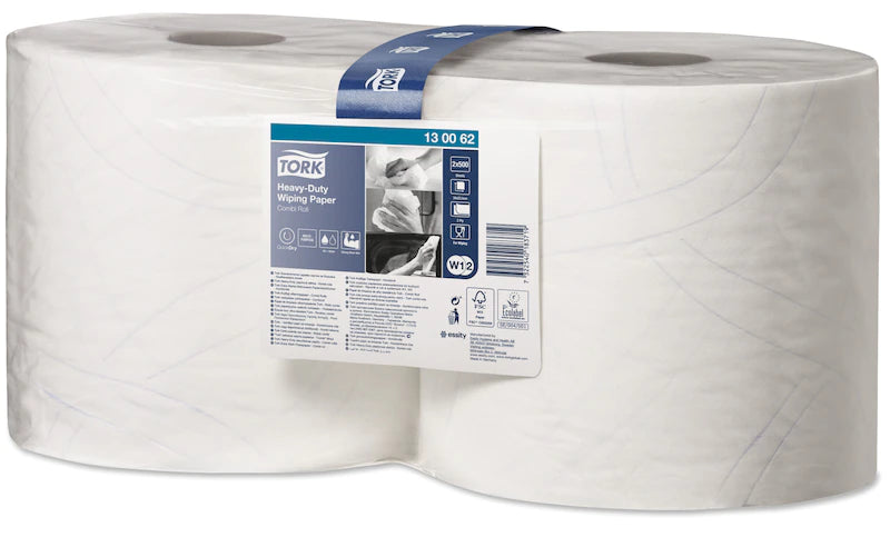 Hârtie industrială Tork, absorbție intensă, 500 porții/rolă, 170m
