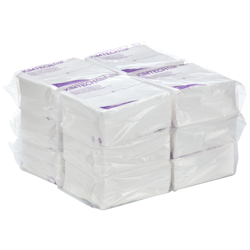 Lavete industriale Kimberly-Clark Kimtech Pure Cleaning Wipers 7624, pentru camere curate, 35 șervețele/pungă