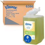 Săpun spumă Kleenex Botanics Fresh cu extract de aloe vera și castravete 6386, 1000 ml