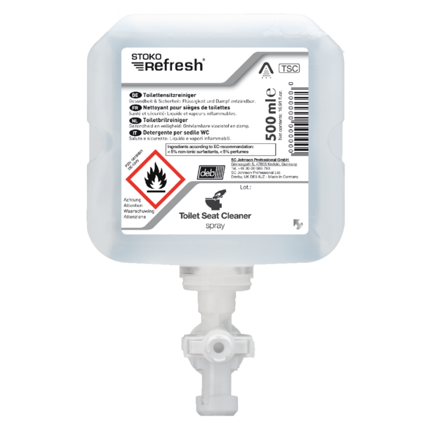 STOKO Refresh Spray - Soluție de curățare pentru capacul de toaletă 500ml