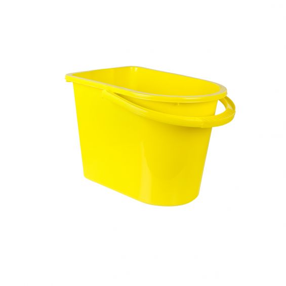 Găleată semiovala, 14L, galbenă