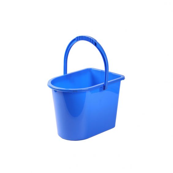 Găleată semiovala, 14L, albastră