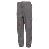 Pantaloni de lucru gri-portocaliu