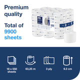 Tork Hârtie Igienică fără Tub OptiServe Extra Soft, 63.25m