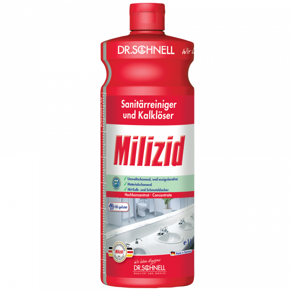 MILIZID - Detergent pentru baie și îndepărtarea calcarului 1000ml