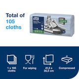 Lavete de curățare Tork rezistente, 105 bucăți/pachet