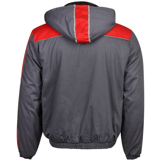 Jachetă de protecție iarnă BWOLF ZEUS Gri/Roșu