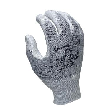 Mănuși de protecție Prime Source, ESD, albe, imersie poliuretan