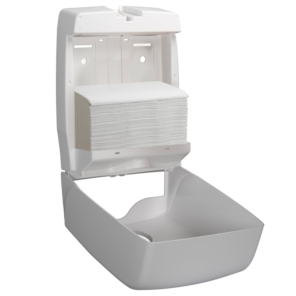 Prosoape de hârtie pliate Kimberly-Clark Scott Essential Interfold 6617, V-Fold, 340 foi/pachet