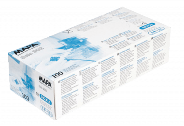 Mănuși de unică folosință Mapa Solo 992, Albe
