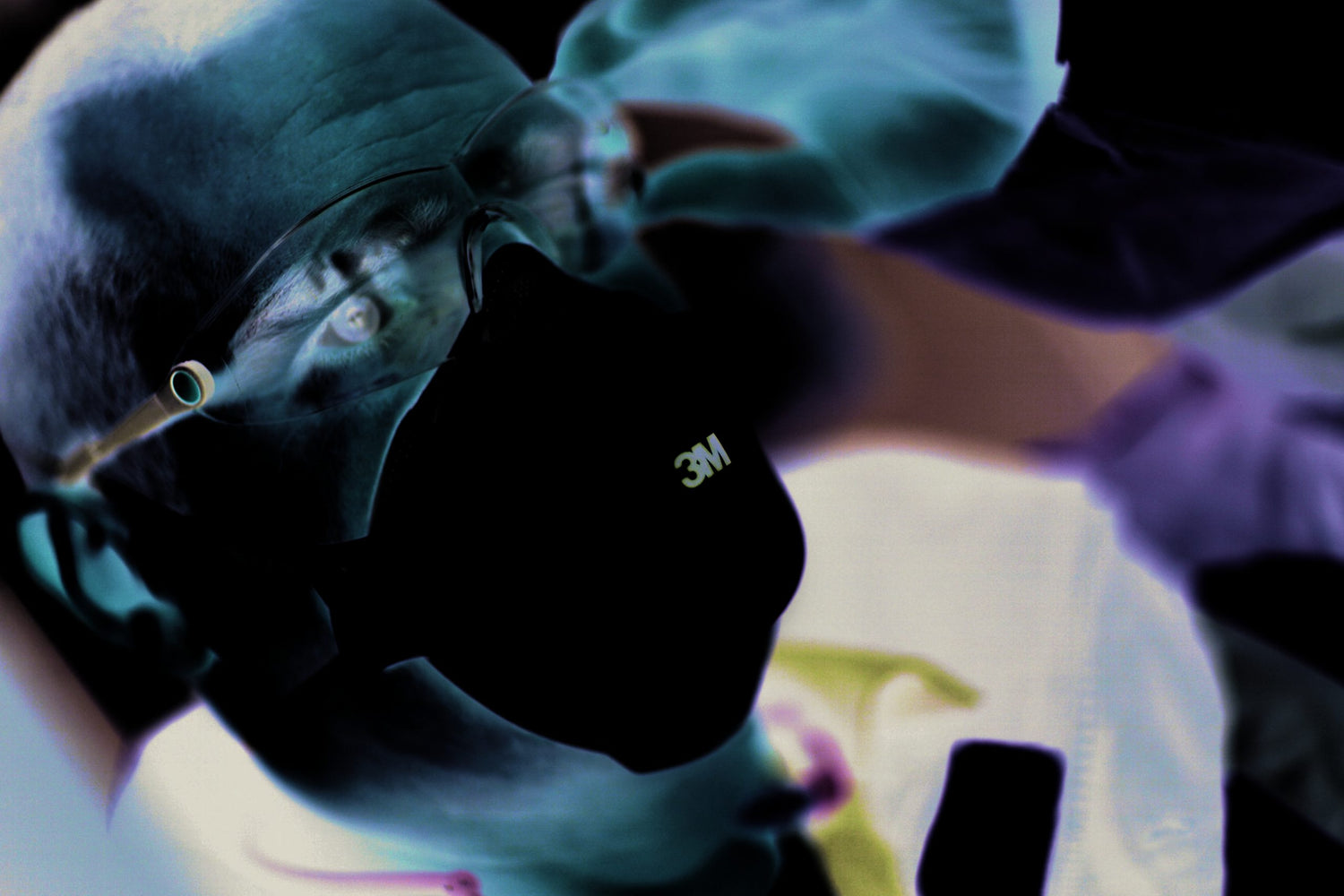 Mască de protecție respiratorie 3M Aura 9330+ FFP3 fără supapă