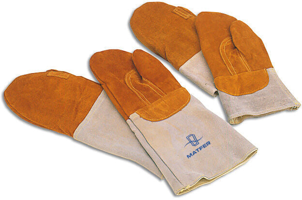 Mănuși protecție pentru cuptor din piele cu Kevlar