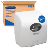 Dispenser compact de prosoape hârtie pe rolă Aquarius Slimroll 7955