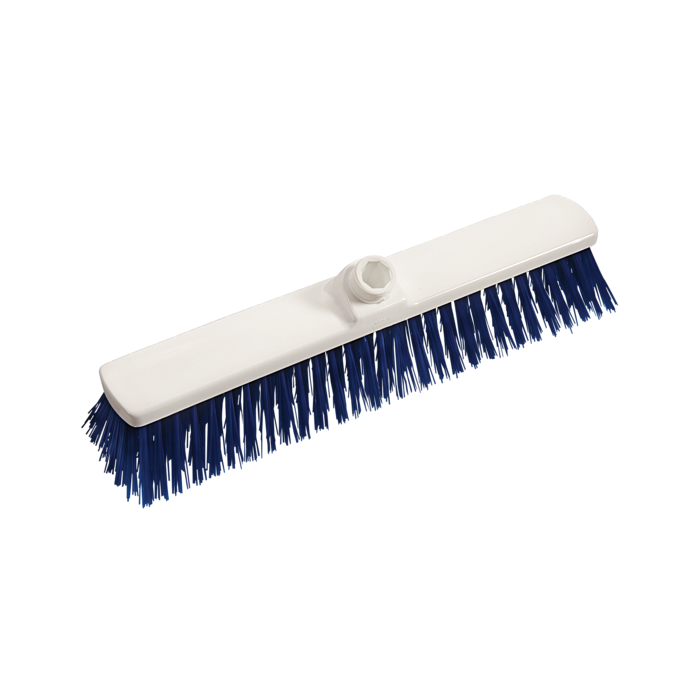 Mătură mare pentru interior, păr dur albastru, dimensiuni 400x60x130 mm