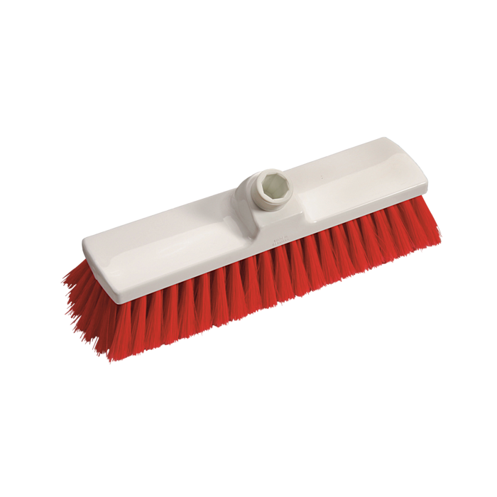 Mătură moale, peri PBT transparenți, vârfuri despicate, 300x70x130 mm, certificată HACCP