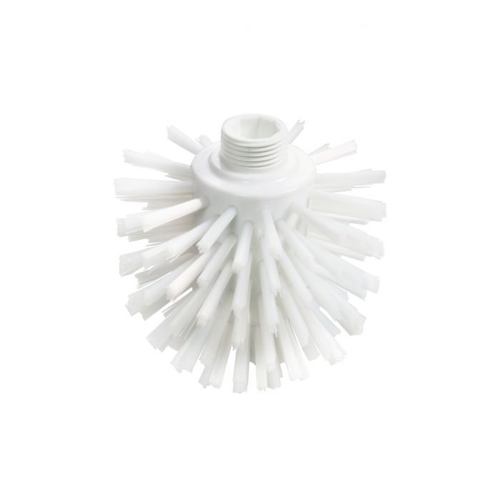 Perie “Turk’s Head”, peri PBT tari transparenți, 135xØ120 mm, certificată HACCP